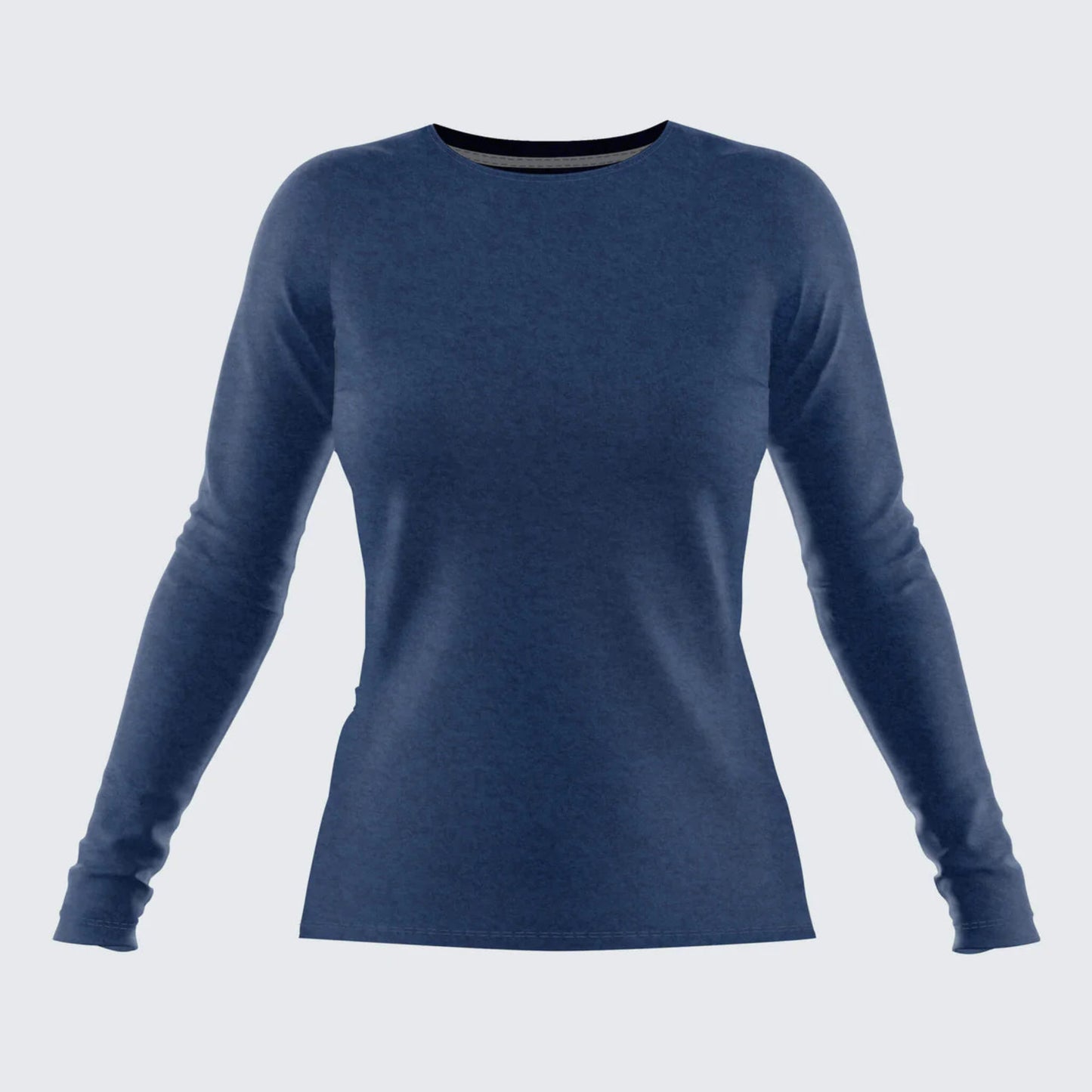 Women's Aspect Drirelease Long Sleeve Tee in Deschutes blue color - UPF 50+ sun protection