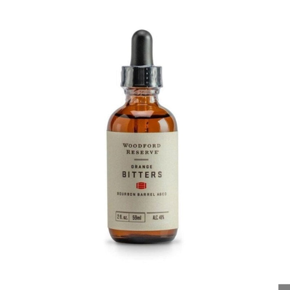 Woodford Reserve Orange bitters will add a citrusy depth to your cocktails. Bitterness from gentian root, flavored with orange, and a hint of oak from resting in repurposed Woodford Reserve barrels. This orange-flavored bitters is fresh and can either be used alone in an Old Fashioned or in tandem with any of our other bitters our favorite combination is with Sassafras &amp; Sorghum!

2 FL oz