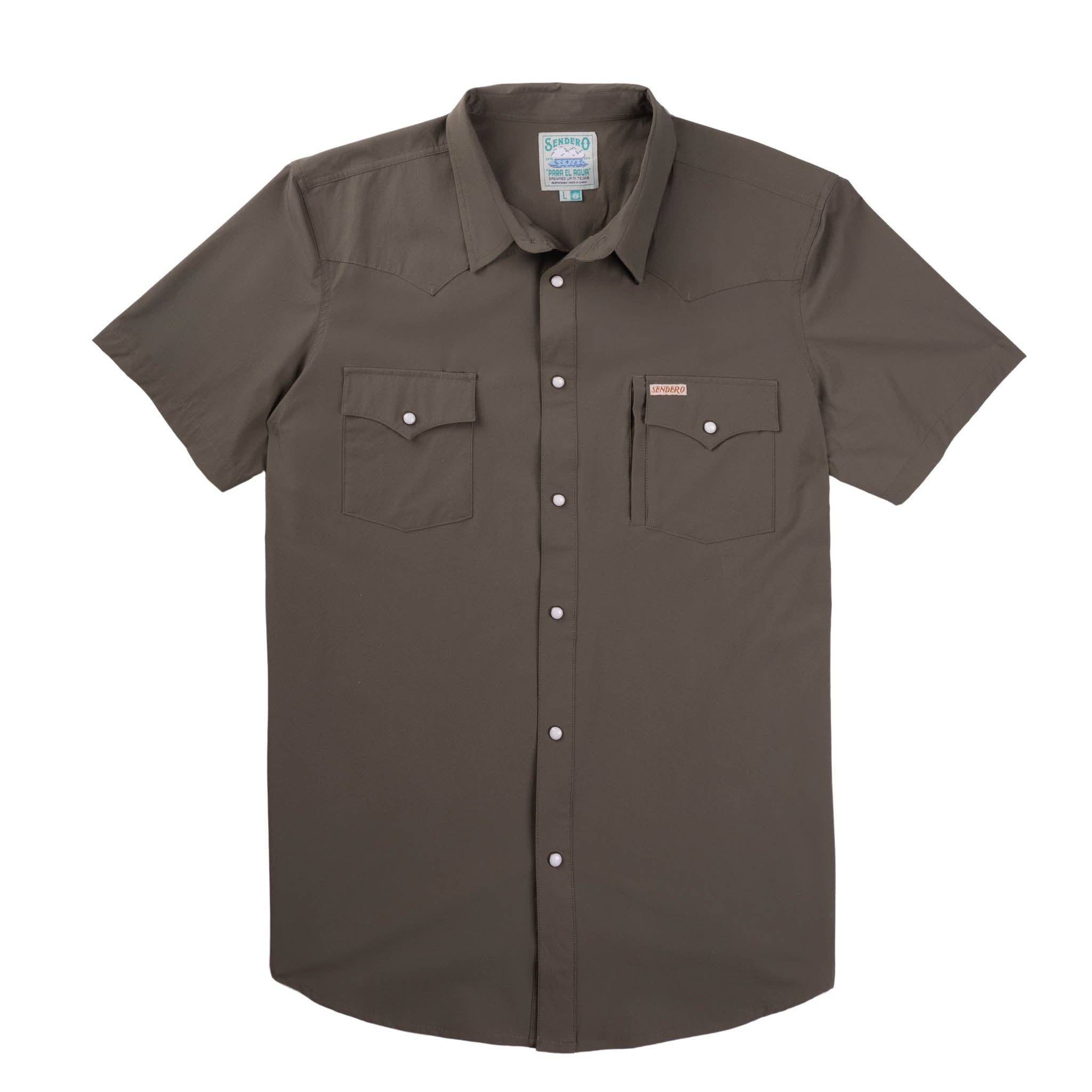 Confluence Tech Shirt – Men's Performance Pearl Snap | Fish On