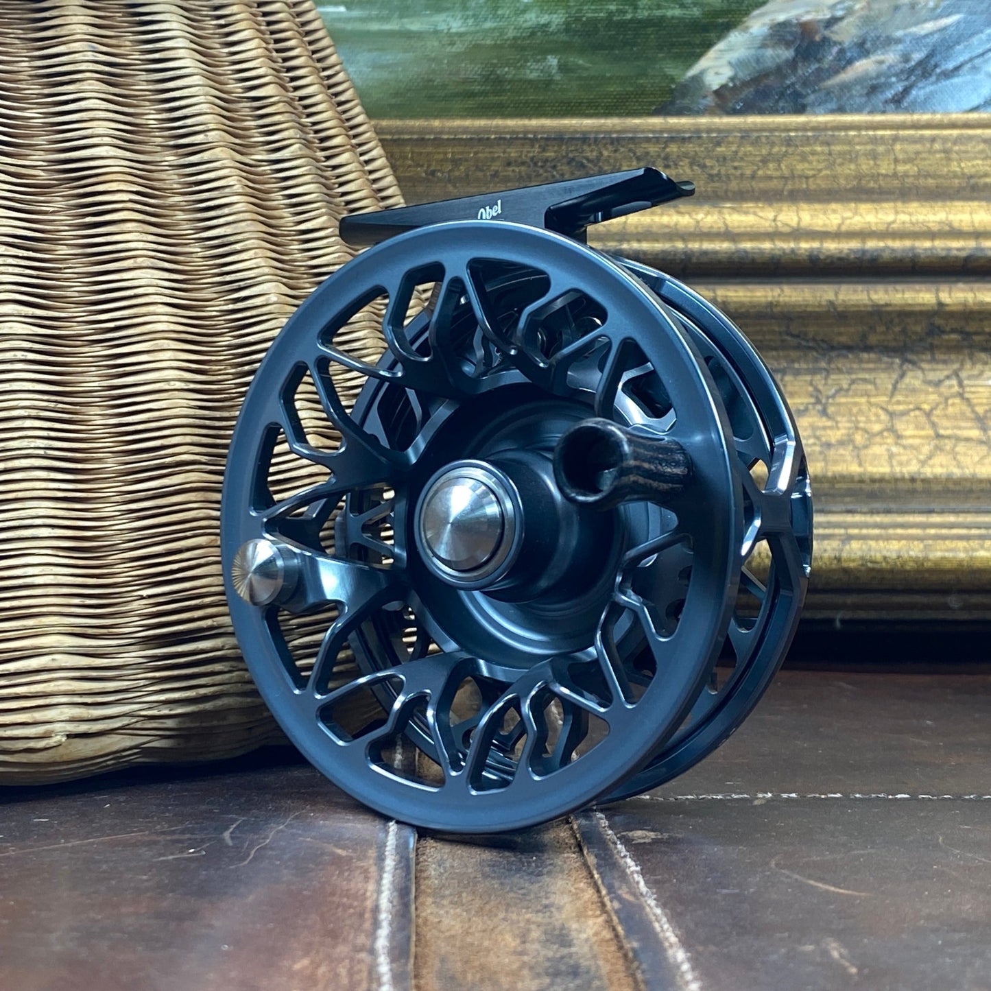 abel 4 fly reel Abel Rove Fly Reel - Basic Black - Basic Black Knob