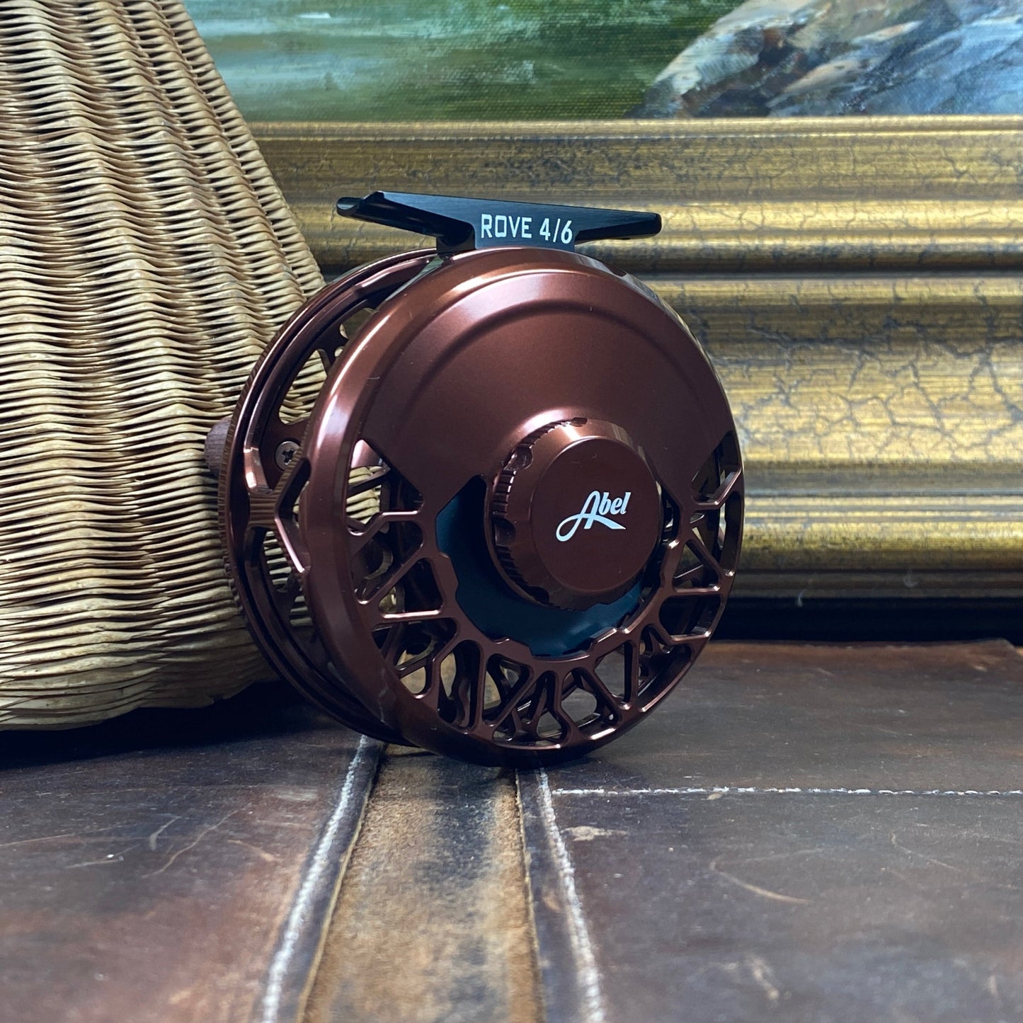 abel fly reels logo Abel Rove 4/6 Ported Fly Reel