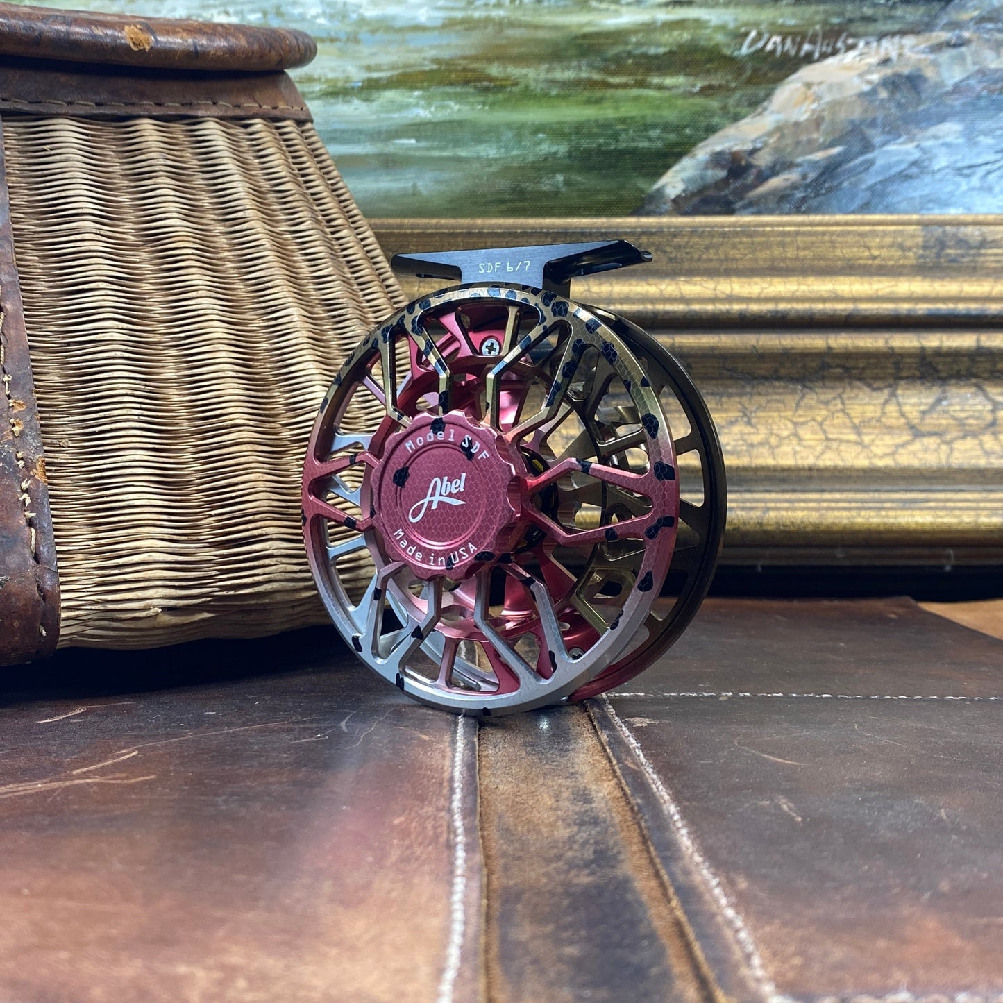 custom art fly reels Galvan Grip Colors Reel Type II Anodize+ Not compatible with previous model spools. Abel SDF 6/7 Reel Ported