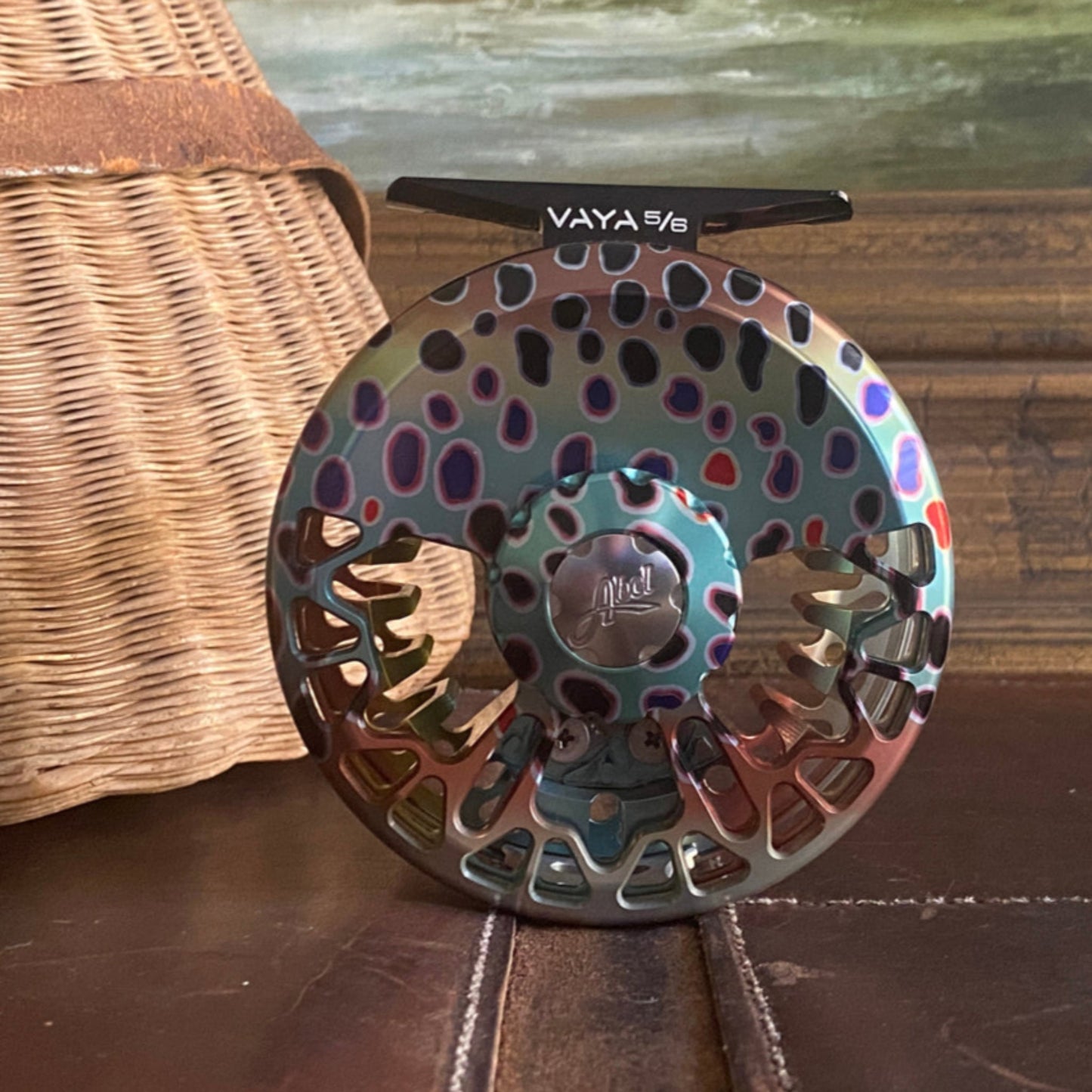 Abel Vaya 5/6 Native Brown Ebony Handle - Fish On! Custom Rods