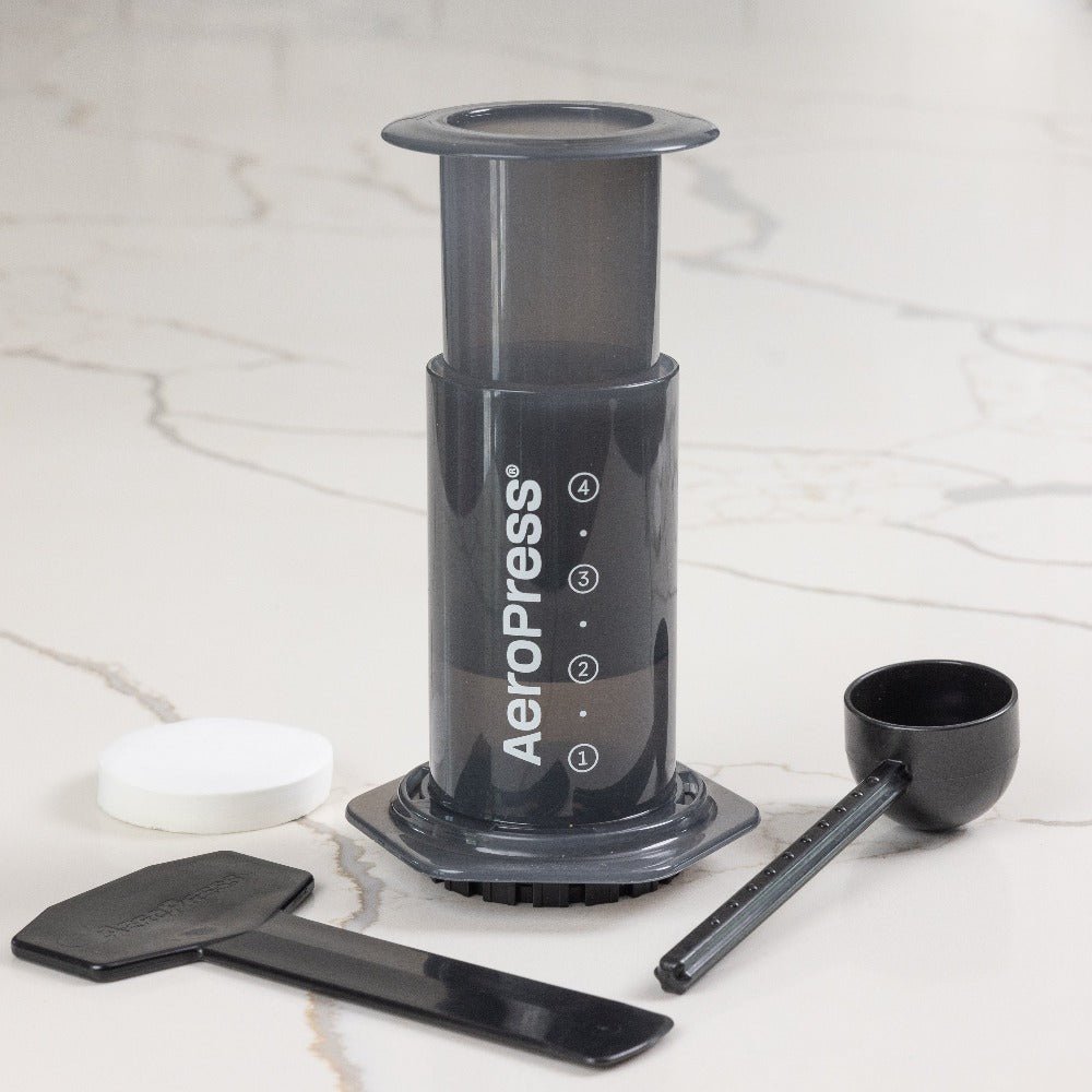AeroPress Clear Coffee Maker Clear Black - Fish On! Custom Rods