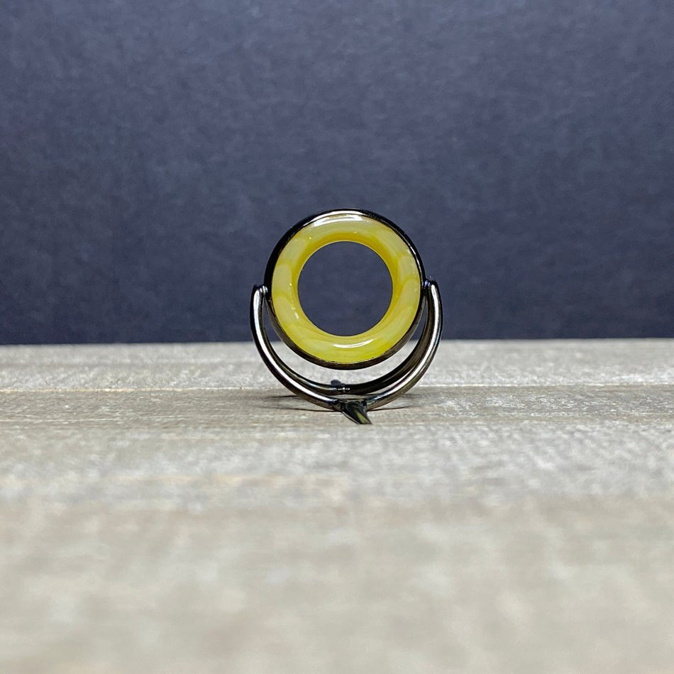 Agate Stripping Guide 20mm Black Nickel - Fish On! Custom Rods