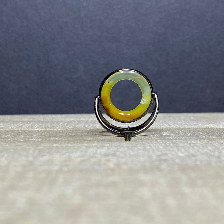 Agate Stripping Guide 20mm Black Nickel - Fish On! Custom Rods