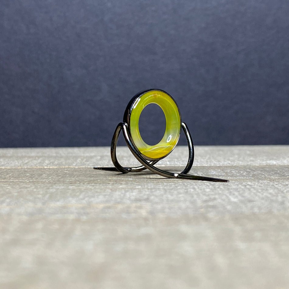 Agate Stripping Guide 20mm Black Nickel - Fish On! Custom Rods