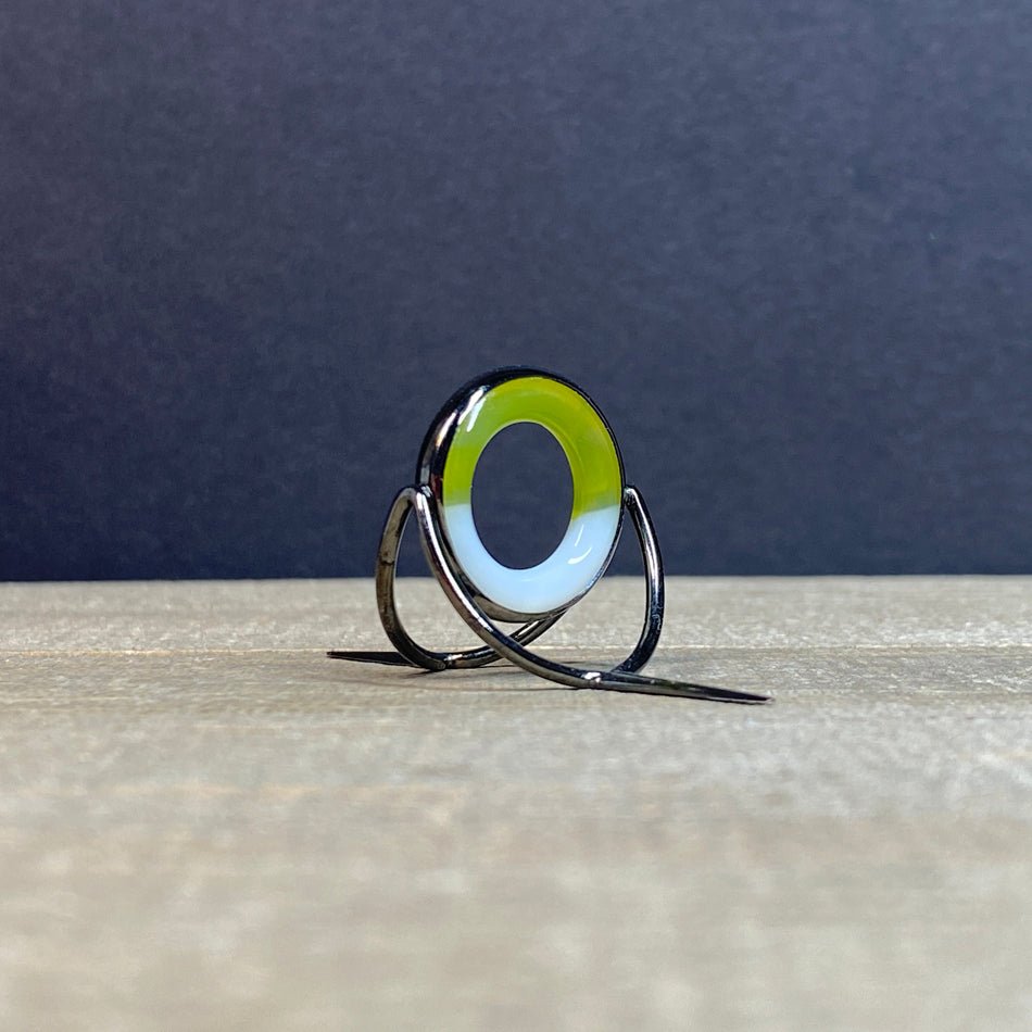 Agate Stripping Guide 20mm Black Nickel - Fish On! Custom Rods