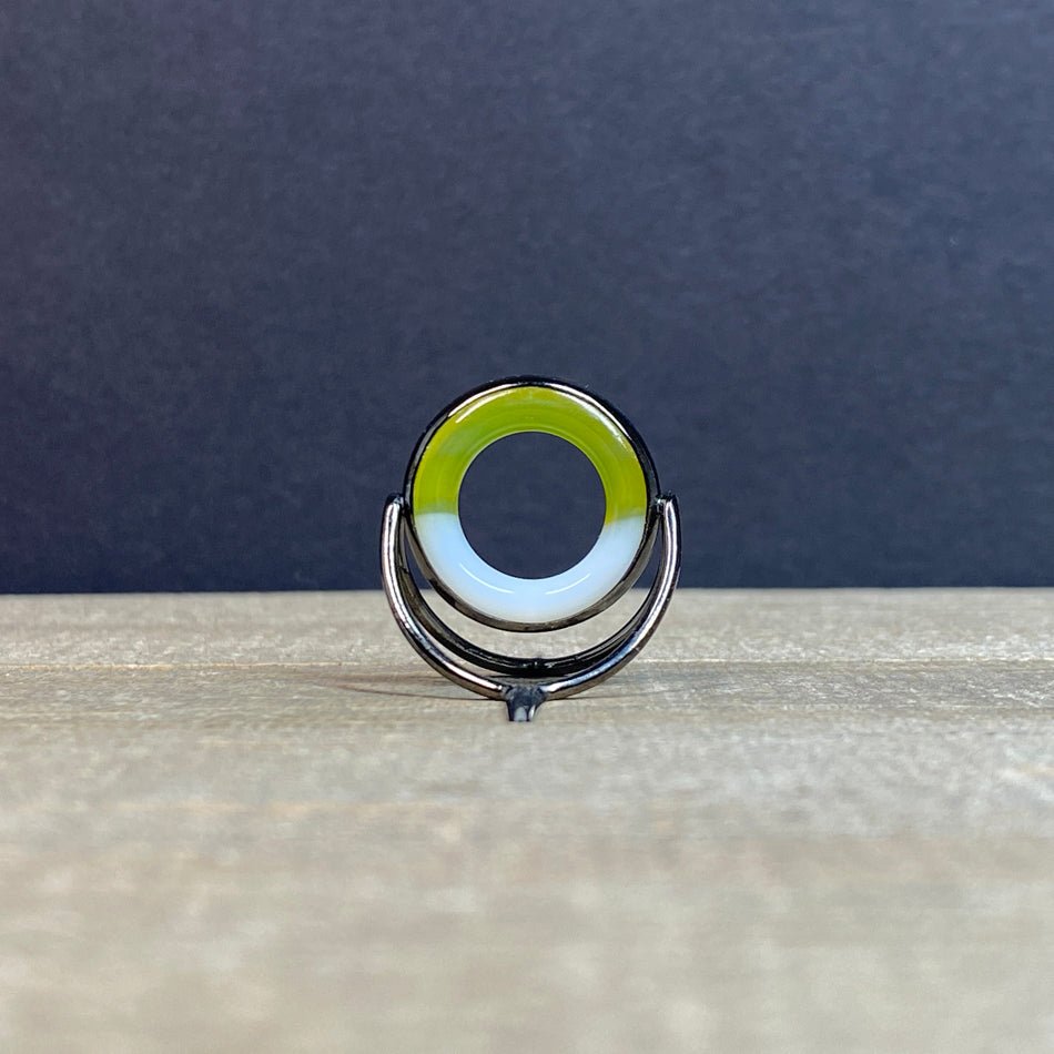 Agate Stripping Guide 20mm Black Nickel - Fish On! Custom Rods