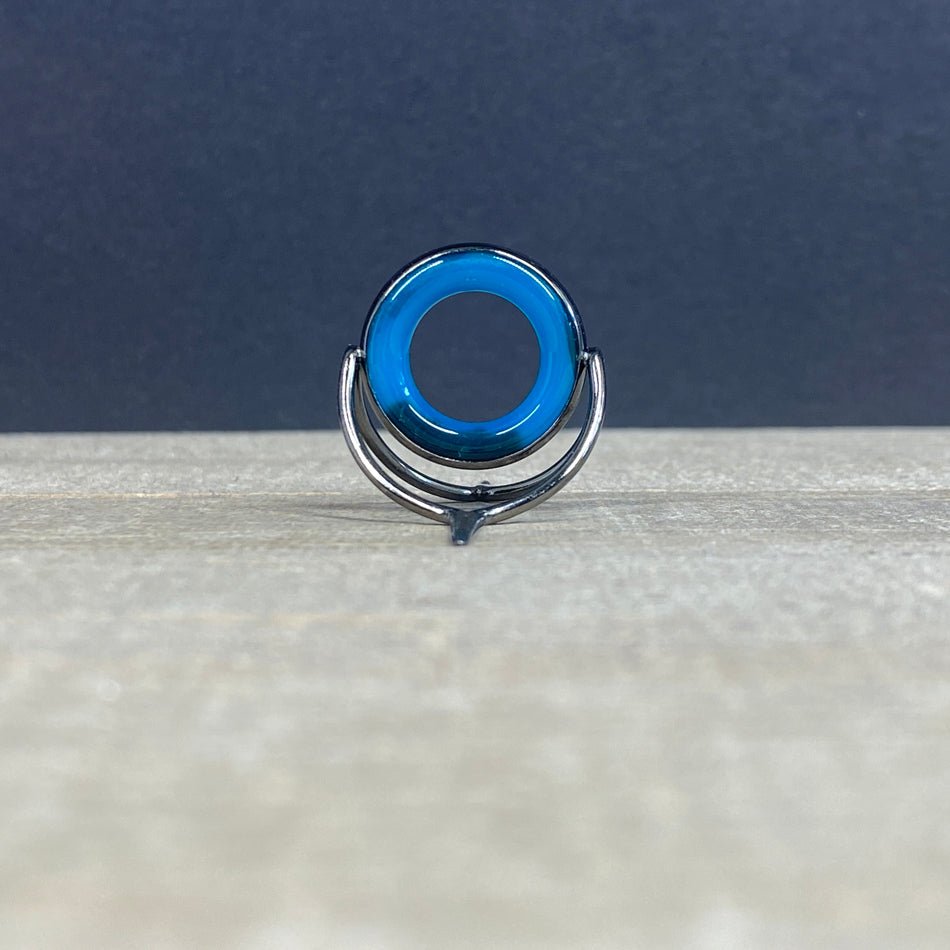 Agate Stripping Guide 20mm Black Nickel - Fish On! Custom Rods