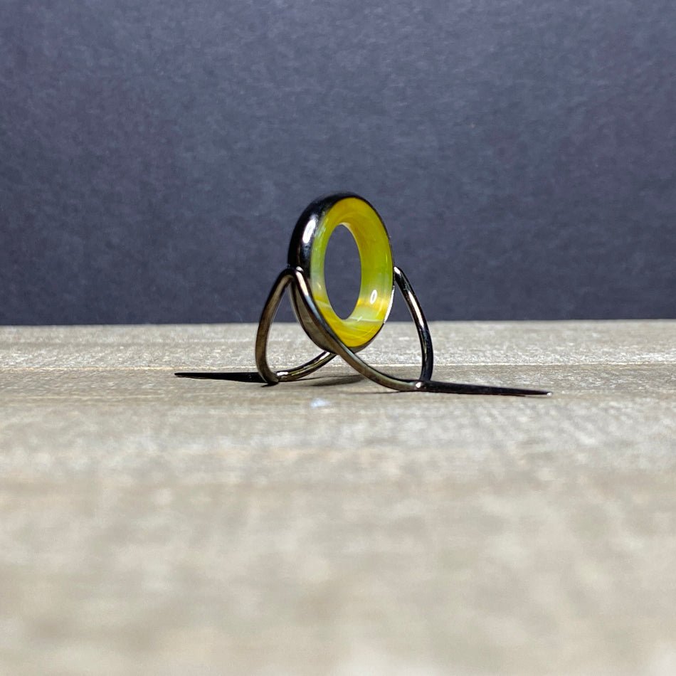 Agate Stripping Guide 20mm Black Nickel - Fish On! Custom Rods