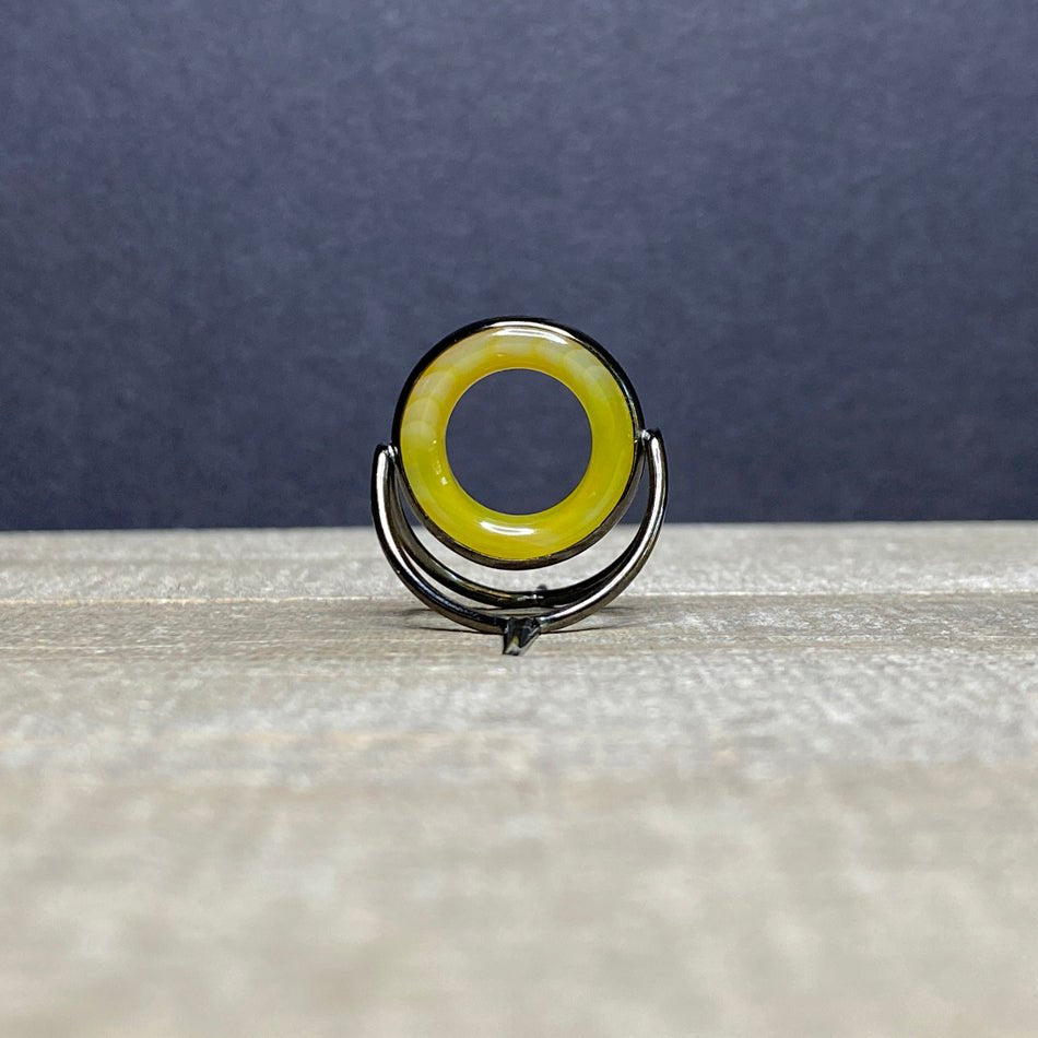 Agate Stripping Guide 20mm Black Nickel - Fish On! Custom Rods