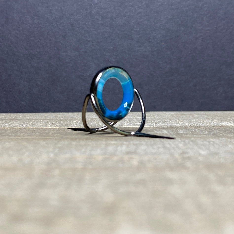 Agate Stripping Guide 20mm Black Nickel - Fish On! Custom Rods