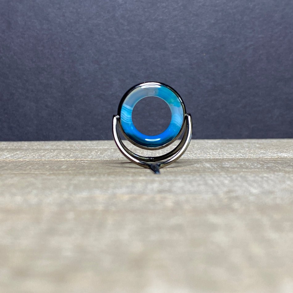 Agate Stripping Guide 20mm Black Nickel - Fish On! Custom Rods