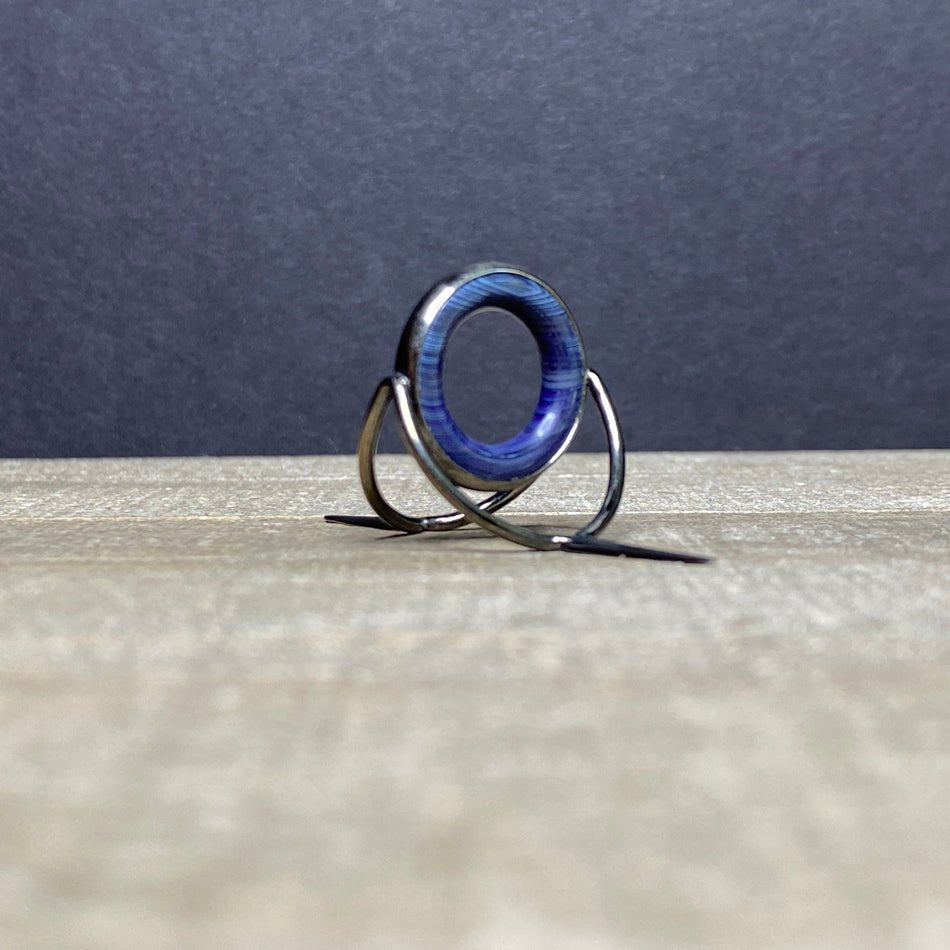 Agate Stripping Guide 20mm Black Nickel - Fish On! Custom Rods