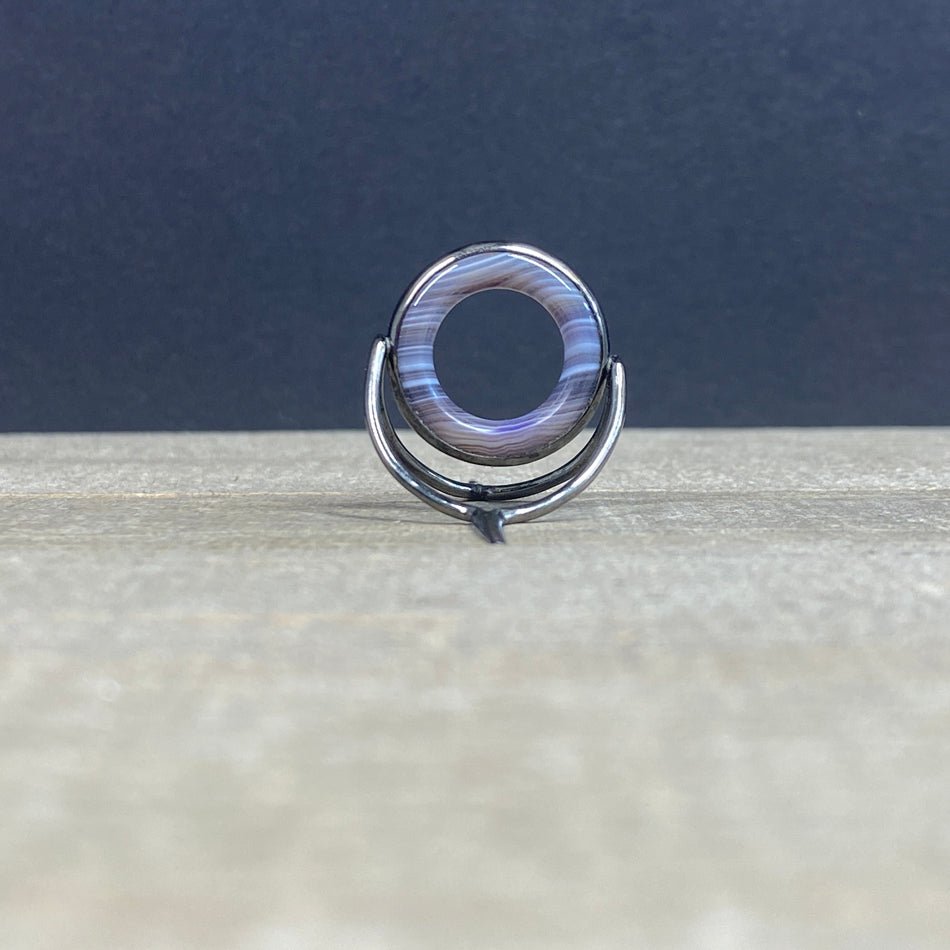 Agate Stripping Guide 20mm Black Nickel - Fish On! Custom Rods