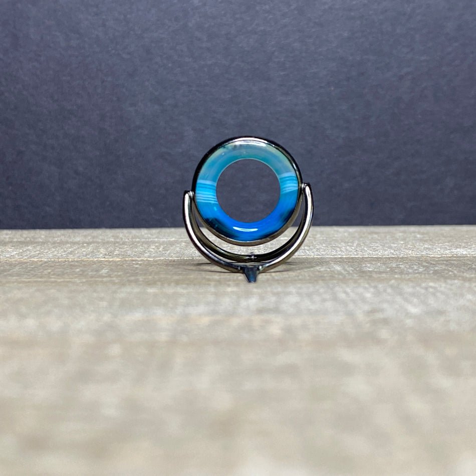 Agate Stripping Guide 20mm Black Nickel - Fish On! Custom Rods