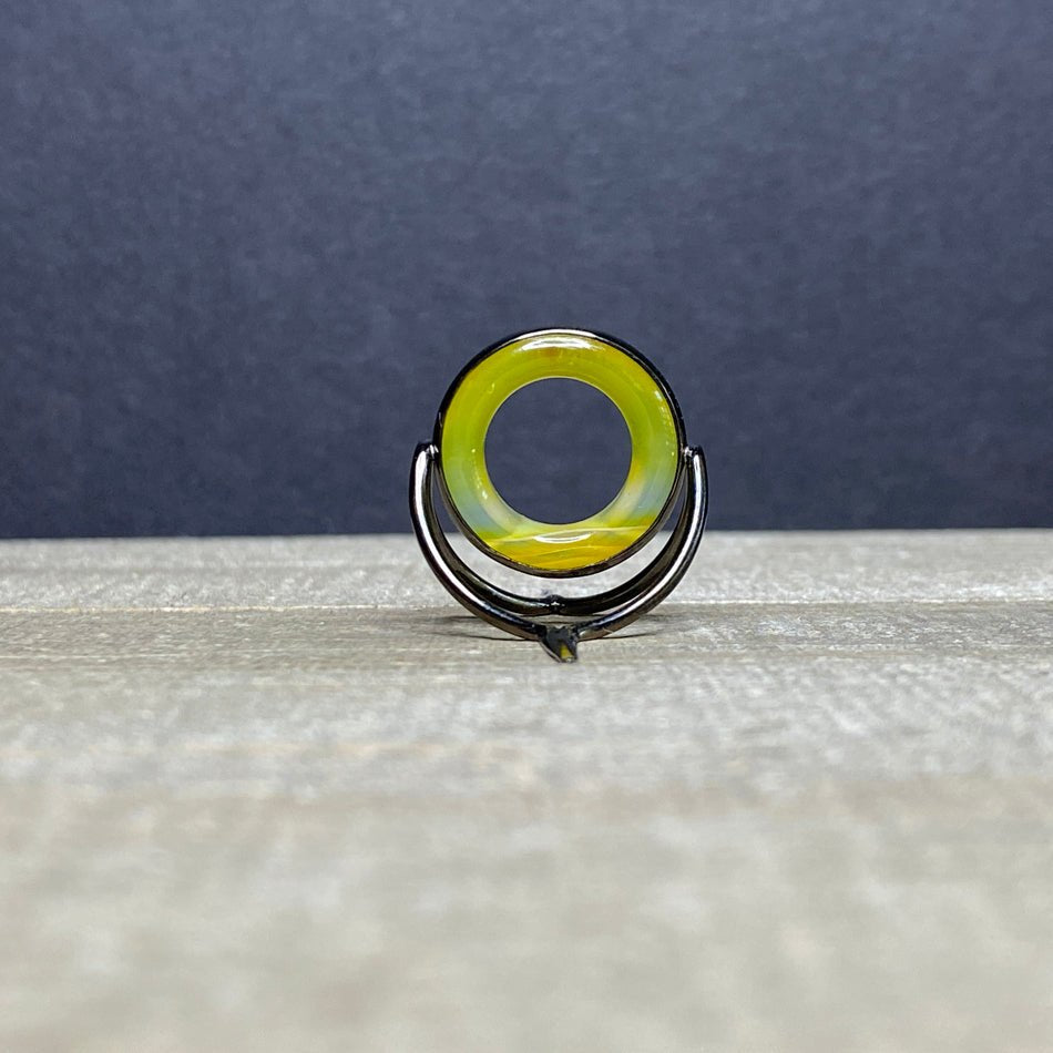 Agate Stripping Guide 20mm Black Nickel - Fish On! Custom Rods