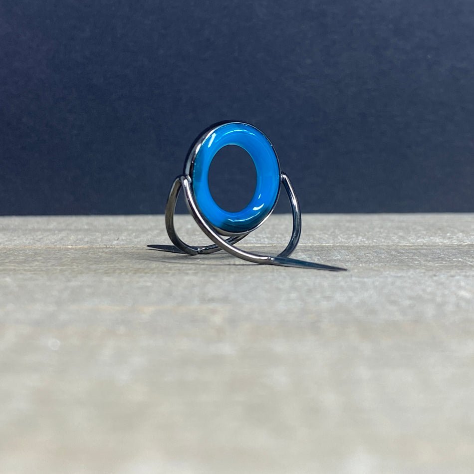 Agate Stripping Guide 20mm Black Nickel - Fish On! Custom Rods