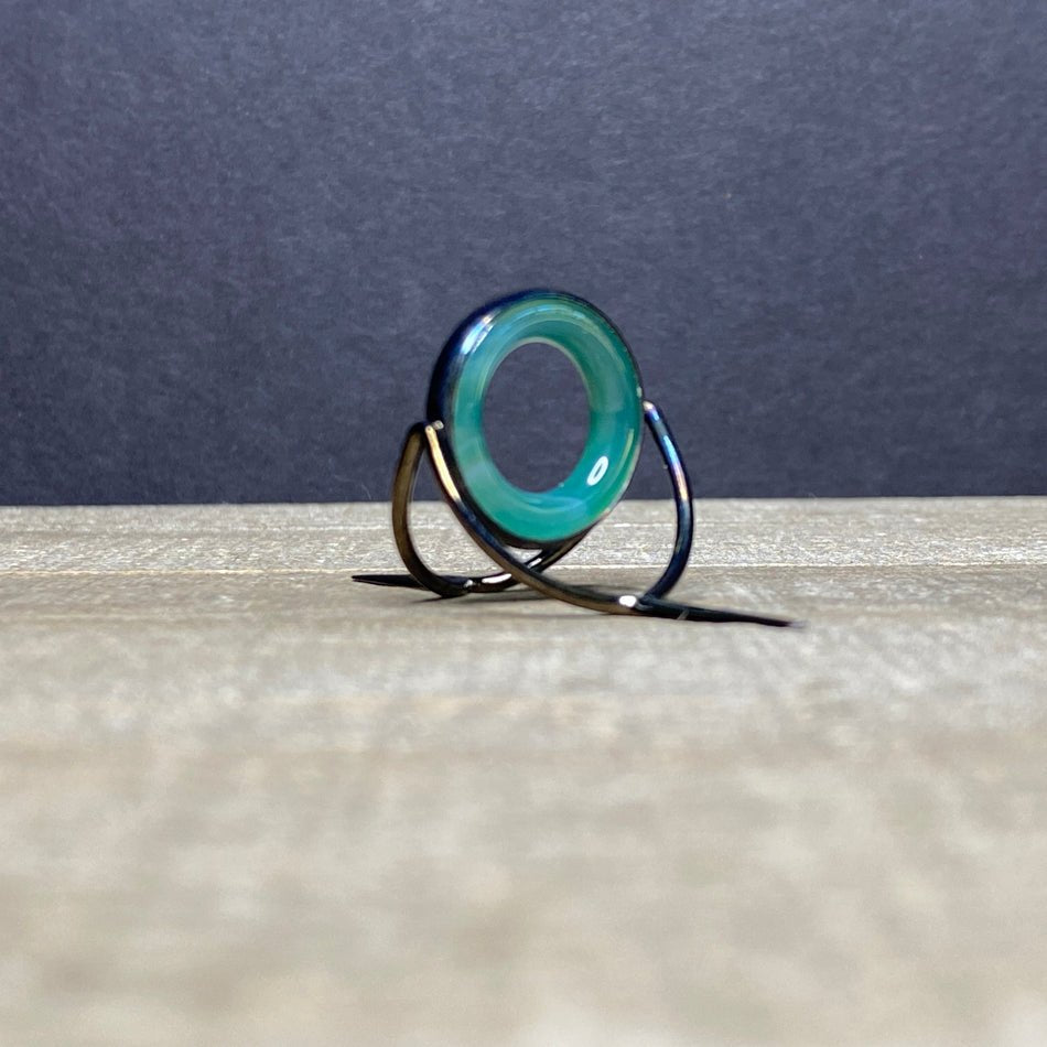 Agate Stripping Guide 20mm Black Nickel - Fish On! Custom Rods