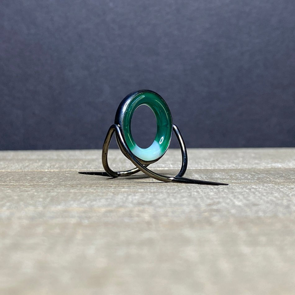 Agate Stripping Guide 20mm Black Nickel - Fish On! Custom Rods