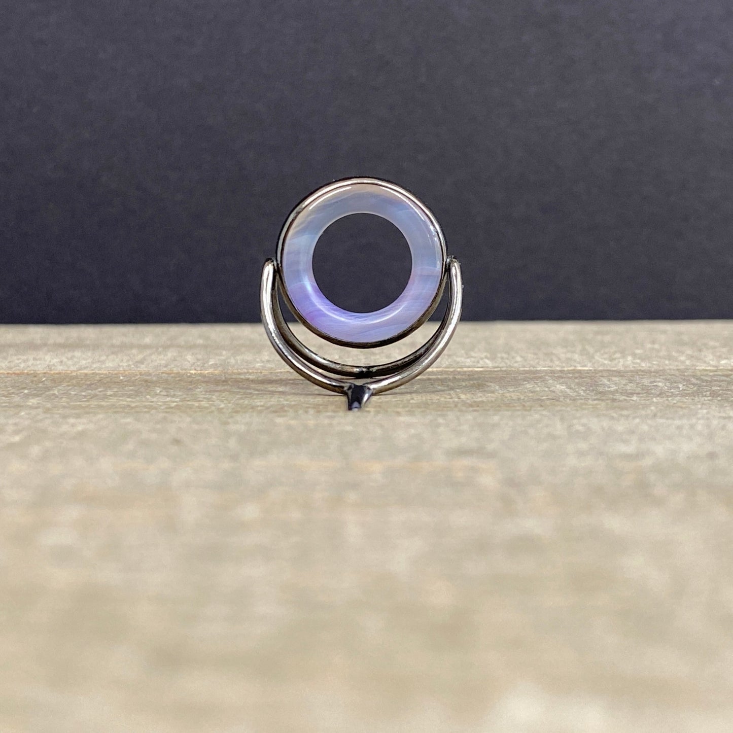 Agate Stripping Guide 20mm Black Nickel - Fish On! Custom Rods