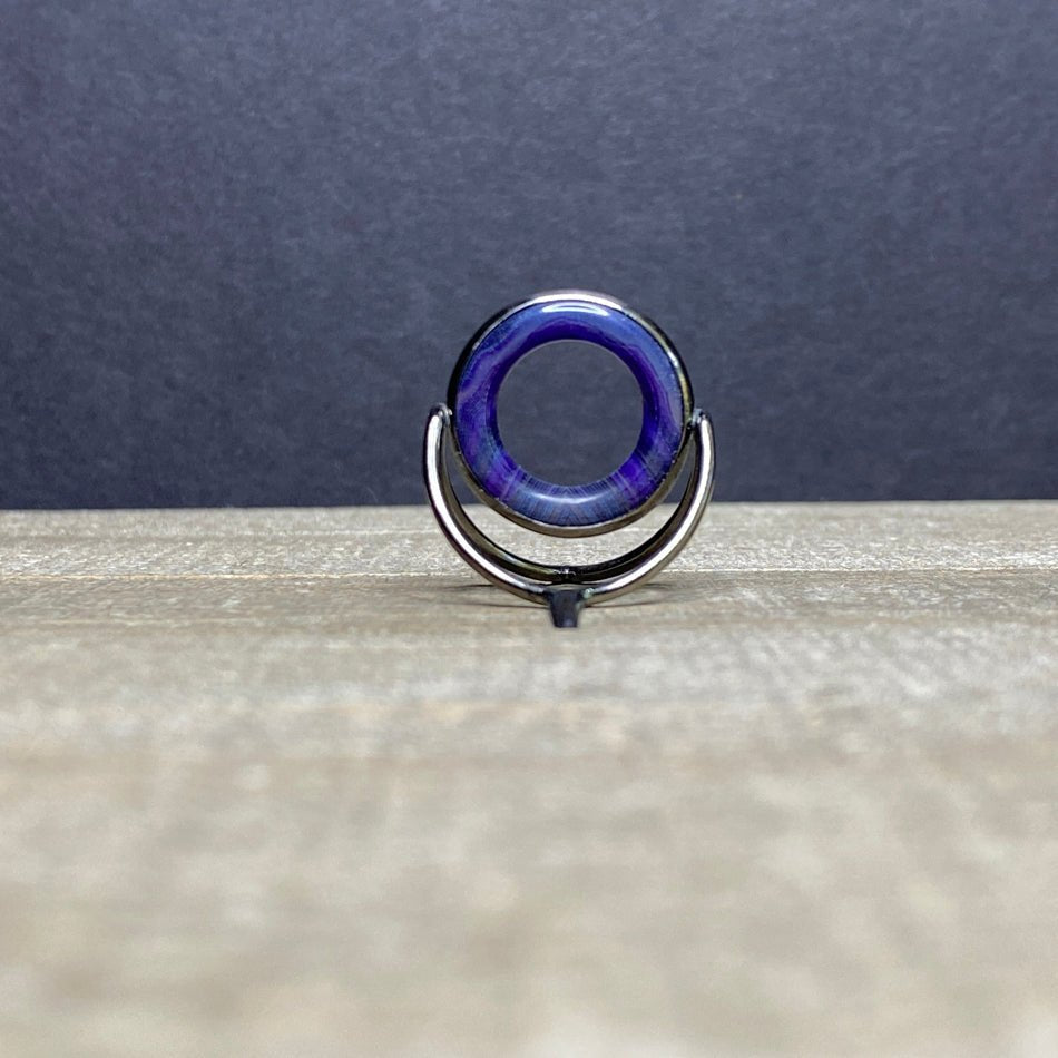 Agate Stripping Guide 20mm Black Nickel - Fish On! Custom Rods