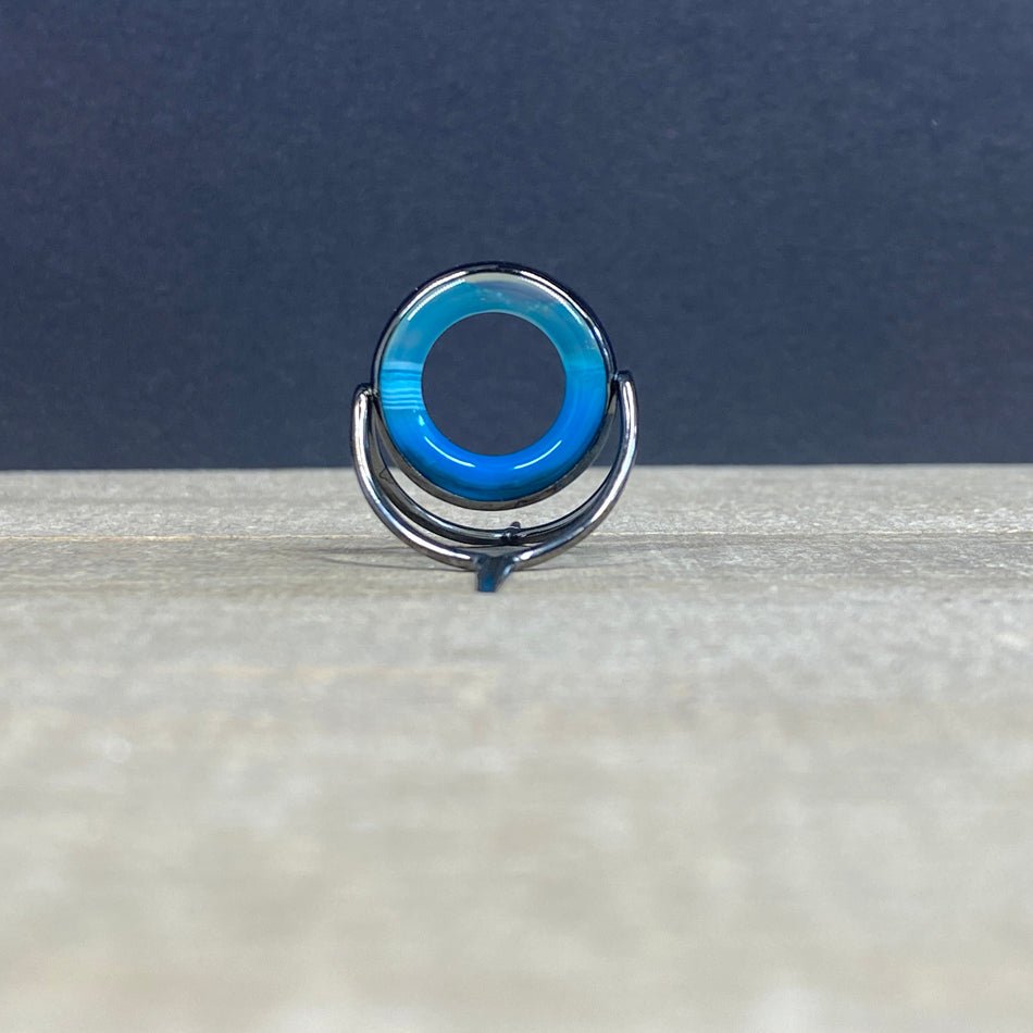 Agate Stripping Guide 20mm Black Nickel - Fish On! Custom Rods