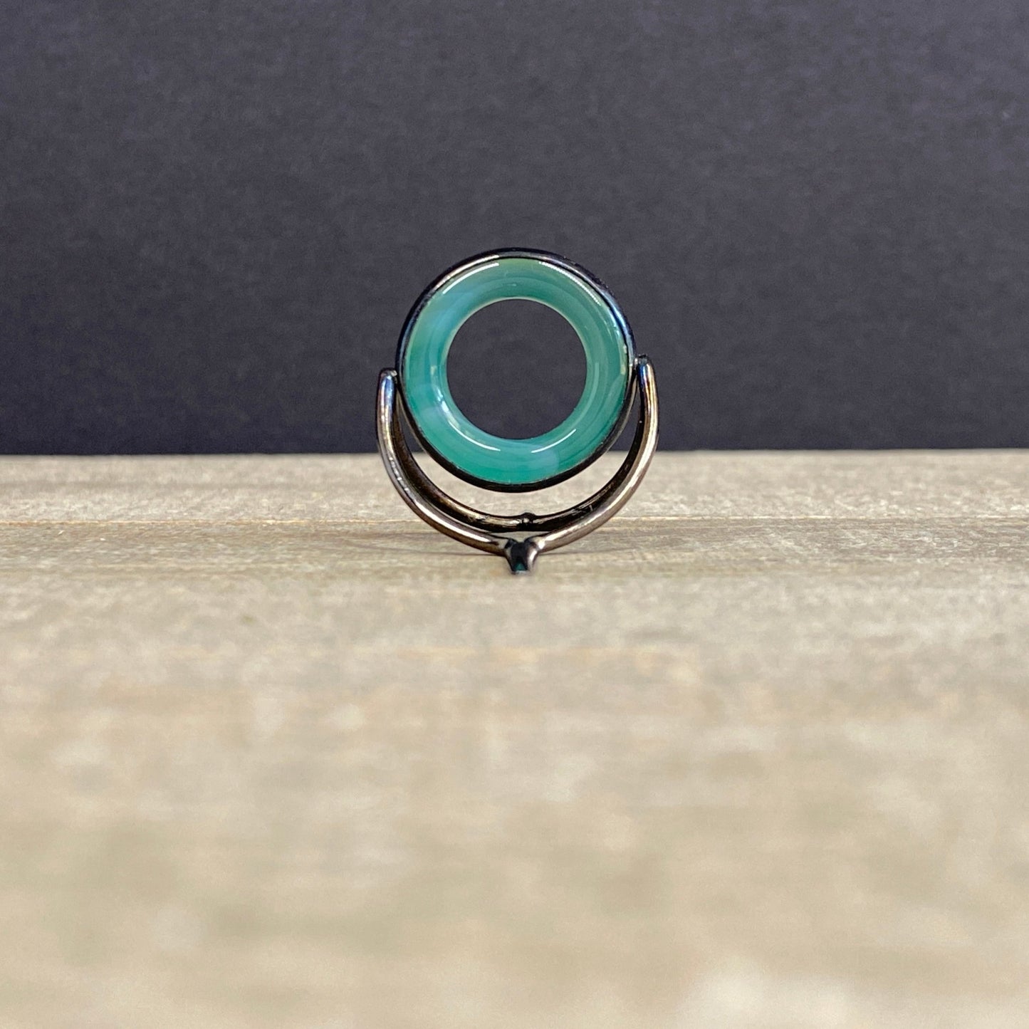 Agate Stripping Guide 20mm Black Nickel - Fish On! Custom Rods