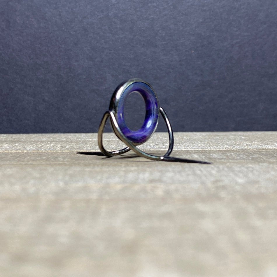 Agate Stripping Guide 20mm Black Nickel - Fish On! Custom Rods