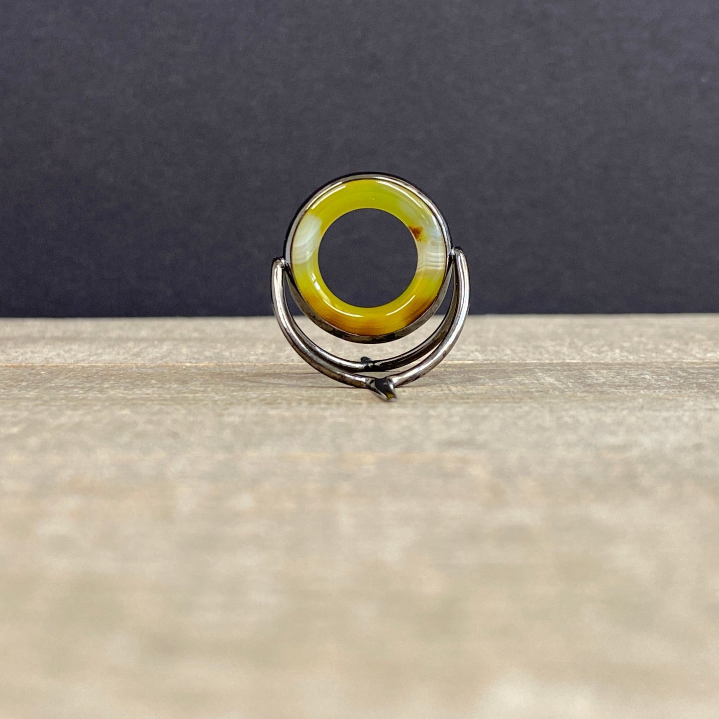 Agate Stripping Guide 20mm Black Nickel - Fish On! Custom Rods