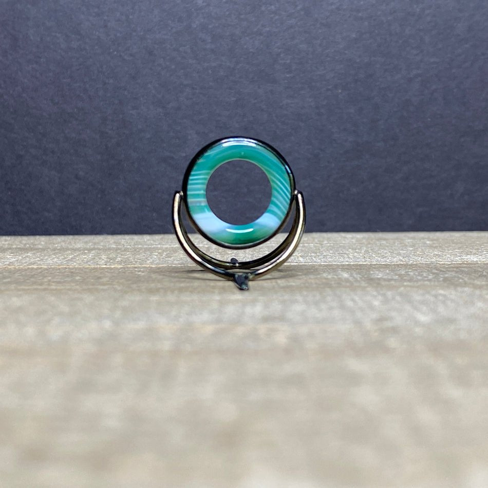 Agate Stripping Guide 20mm Black Nickel - Fish On! Custom Rods