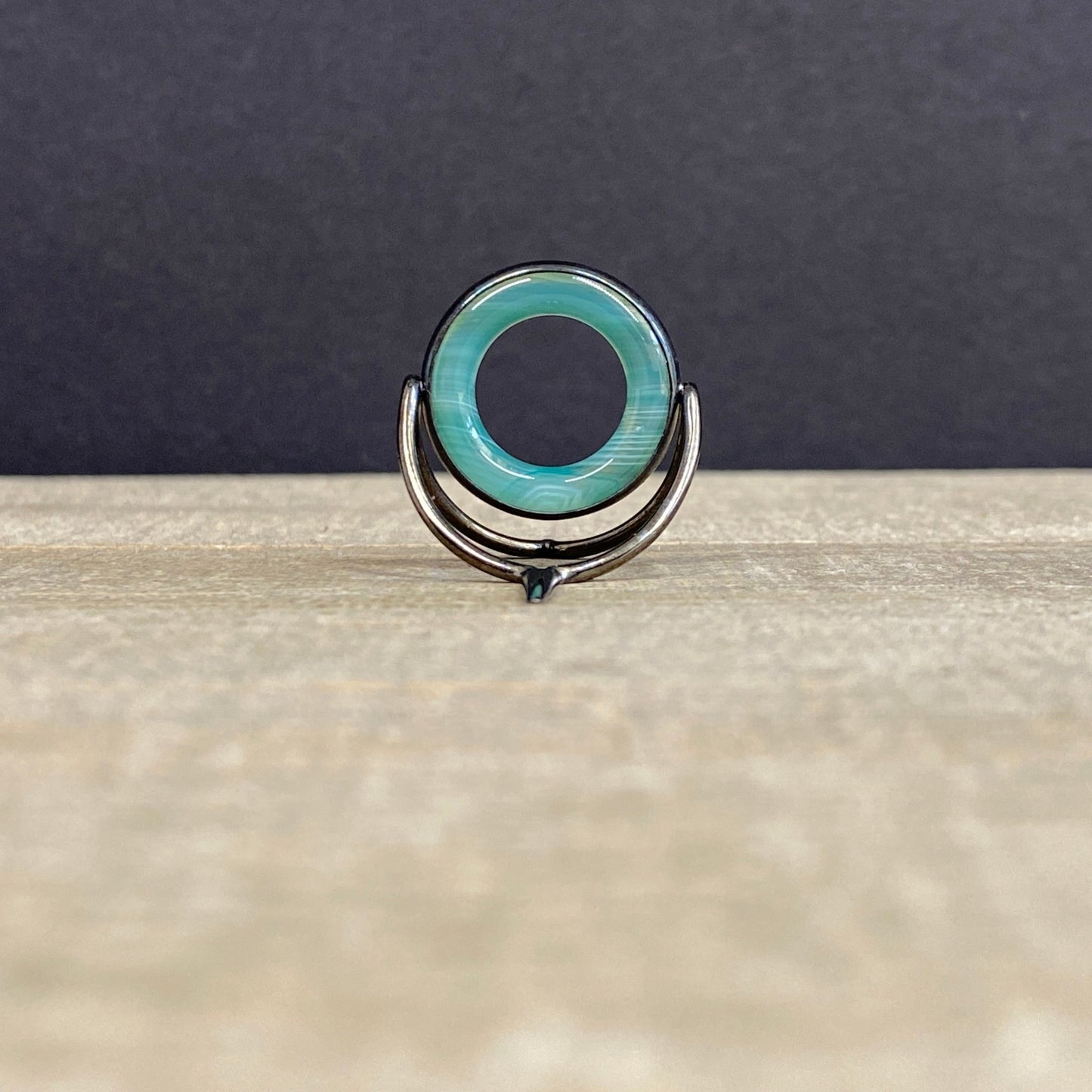 Agate Stripping Guide 20mm Black Nickel - Fish On! Custom Rods