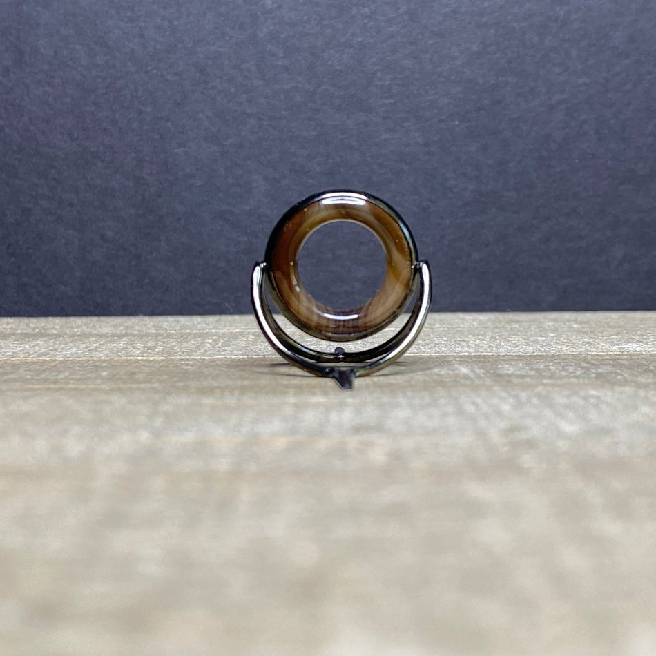 Agate Stripping Guide 20mm Black Nickel - Fish On! Custom Rods