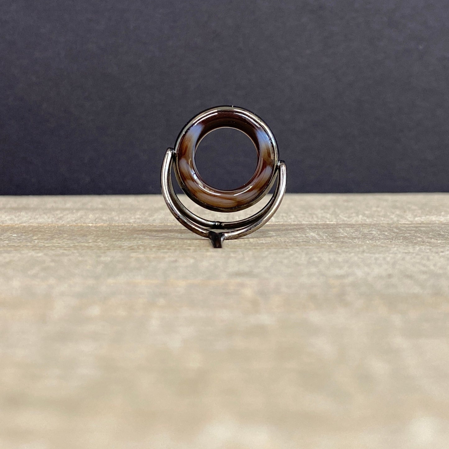 Agate Stripping Guide 20mm Black Nickel - Fish On! Custom Rods