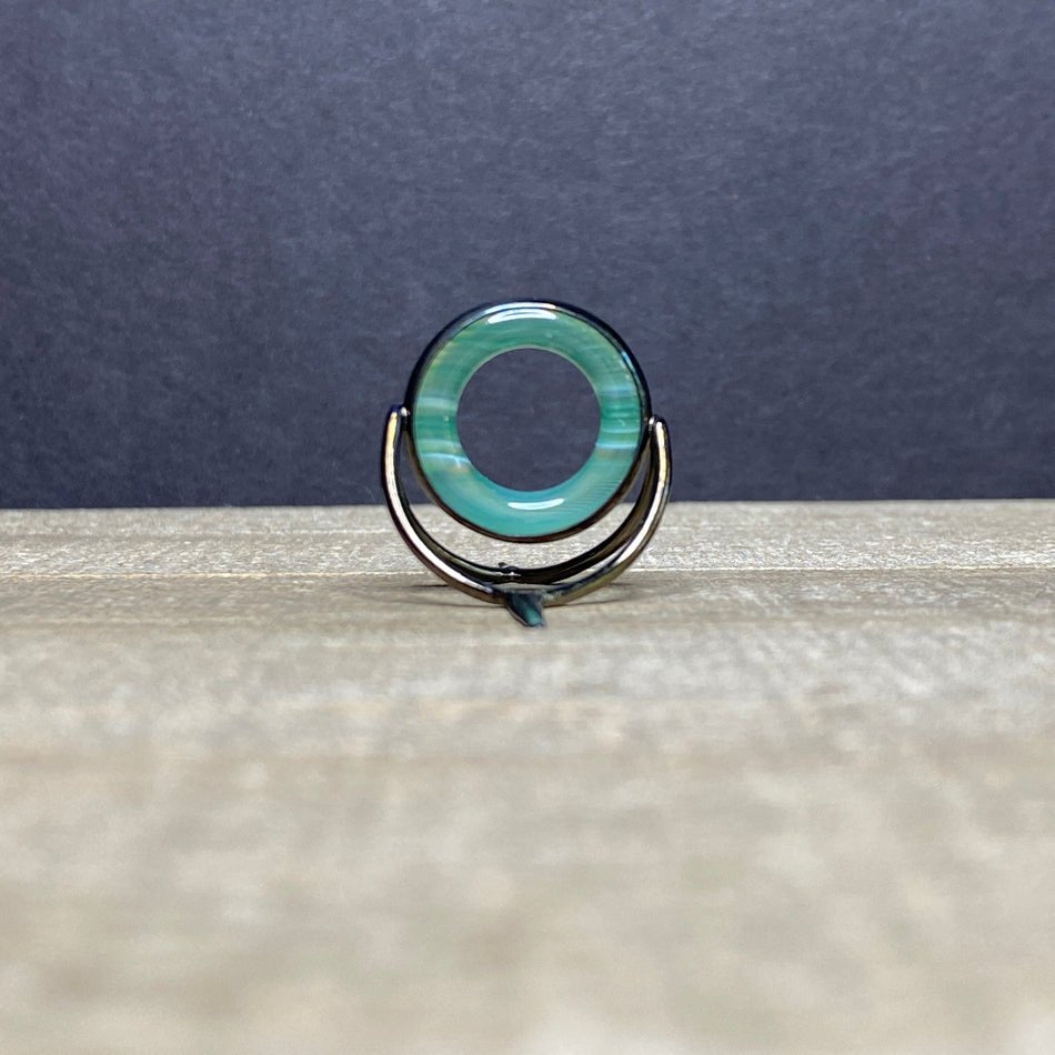 Agate Stripping Guide 20mm Black Nickel - Fish On! Custom Rods