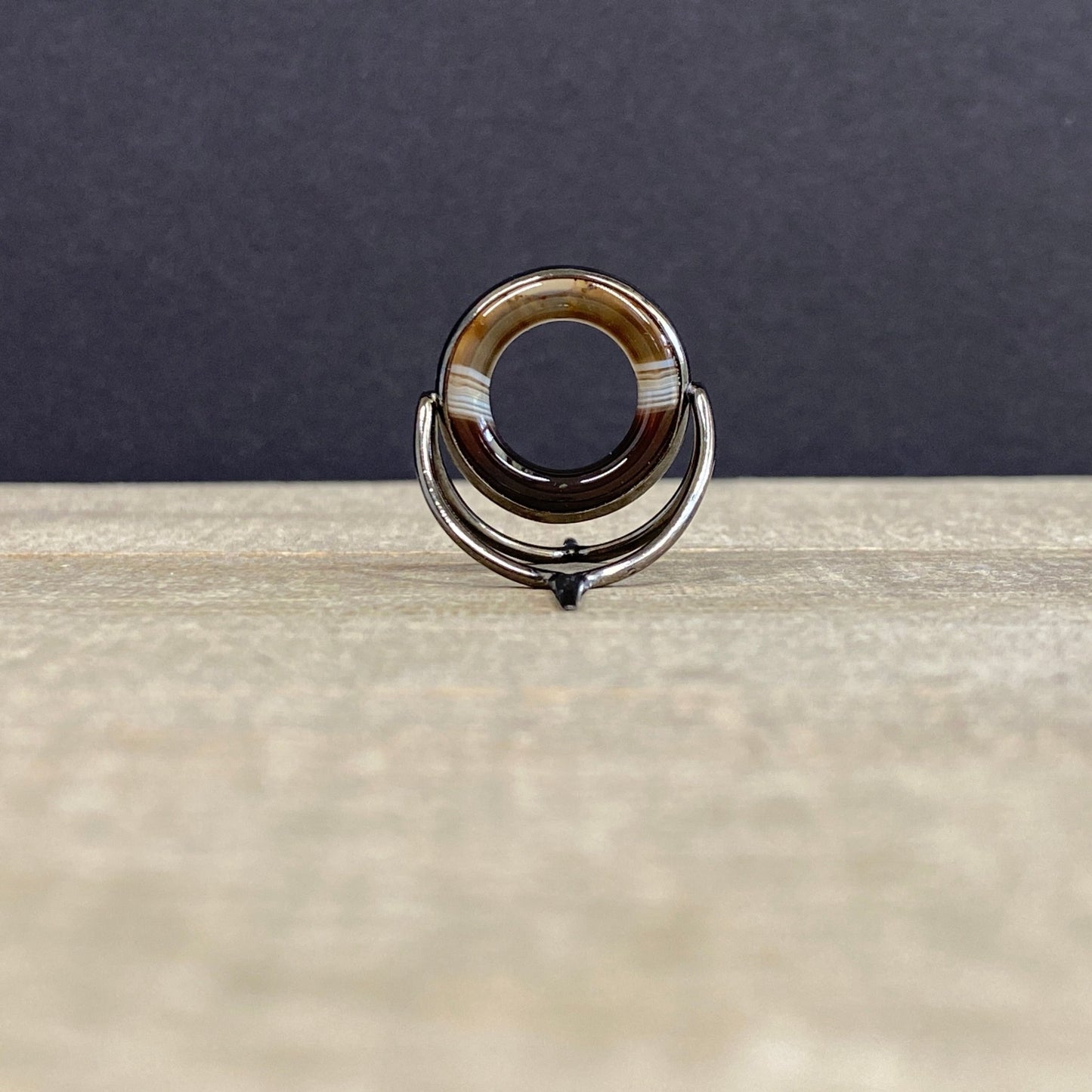 Agate Stripping Guide 20mm Black Nickel - Fish On! Custom Rods