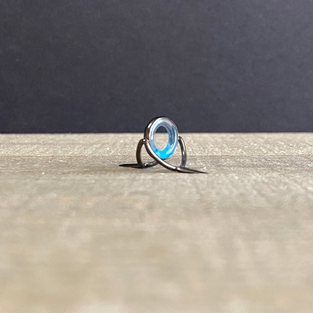 Agate Stripping Guides 10mm Black Nickel - Fish On! Custom Rods