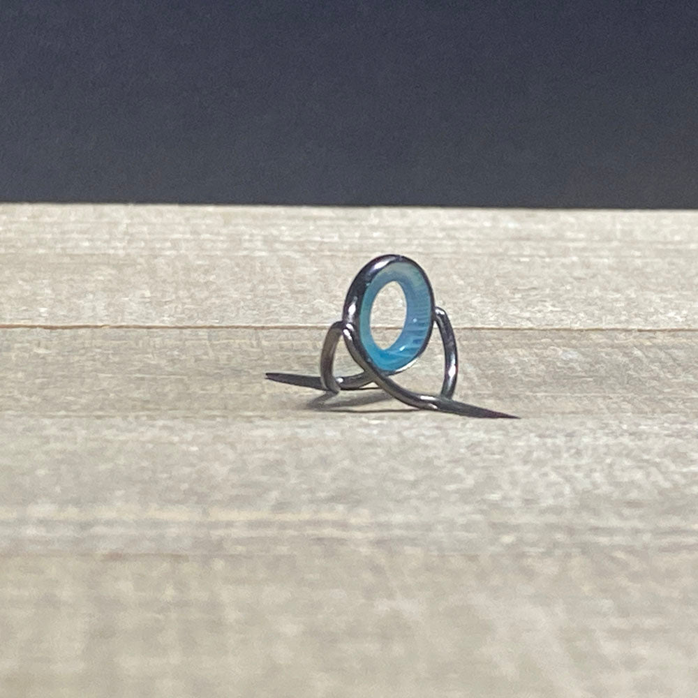 Agate Stripping Guides 10mm Black Nickel - Fish On! Custom Rods