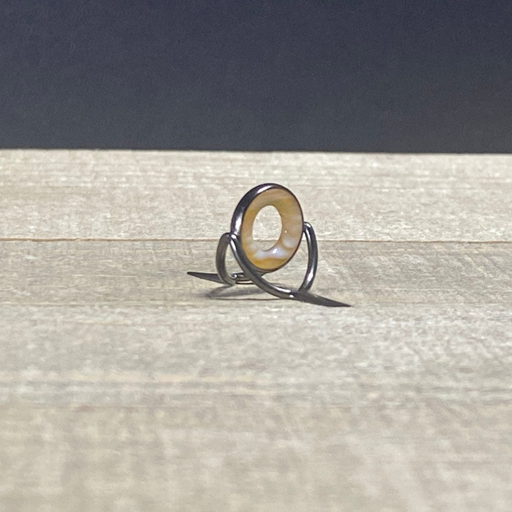 Agate Stripping Guides 10mm Black Nickel - Fish On! Custom Rods