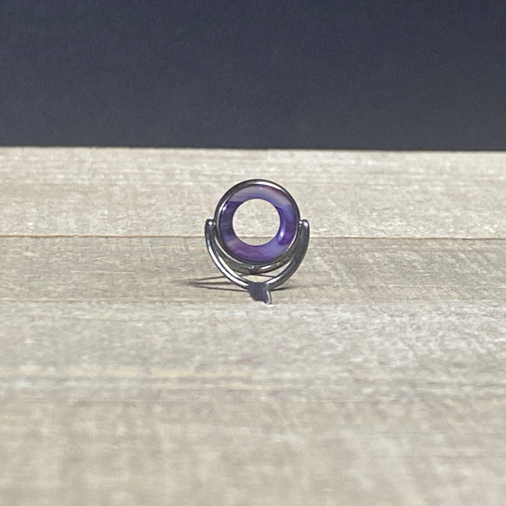 Agate Stripping Guides 10mm Black Nickel - Fish On! Custom Rods