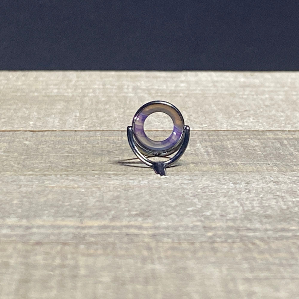 Agate Stripping Guides 10mm Black Nickel - Fish On! Custom Rods