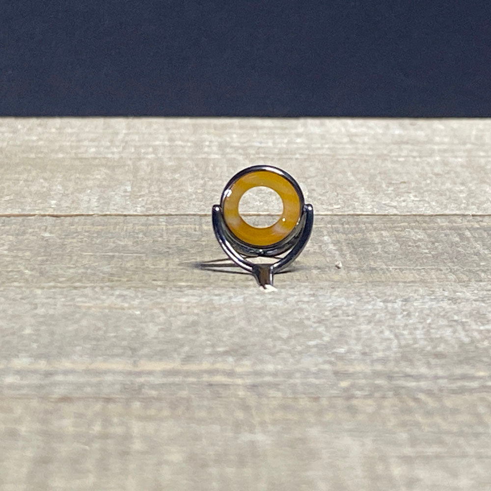 Agate Stripping Guides 10mm Black Nickel - Fish On! Custom Rods