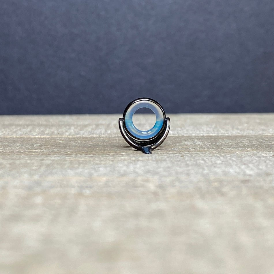 Agate Stripping Guides 10mm Black Nickel - Fish On! Custom Rods