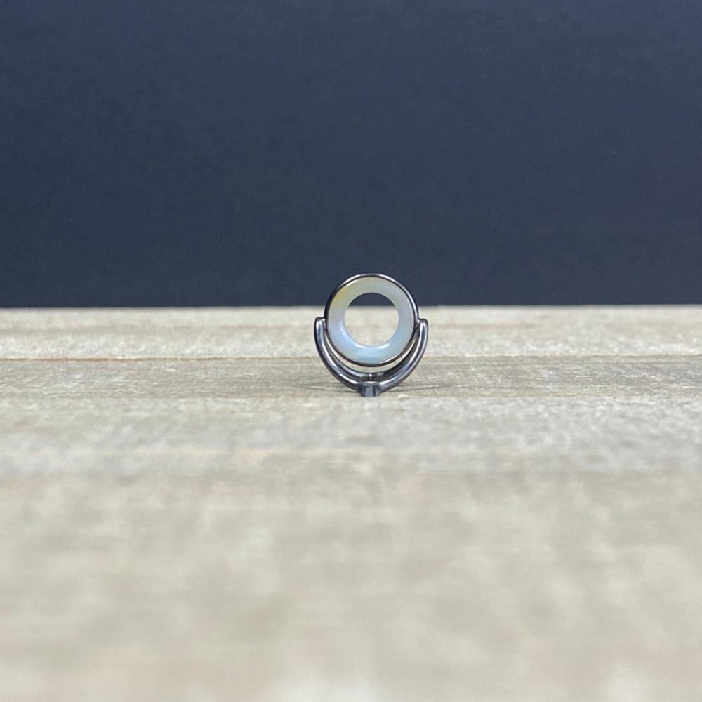 Agate Stripping Guides 10mm Black Nickel - Fish On! Custom Rods