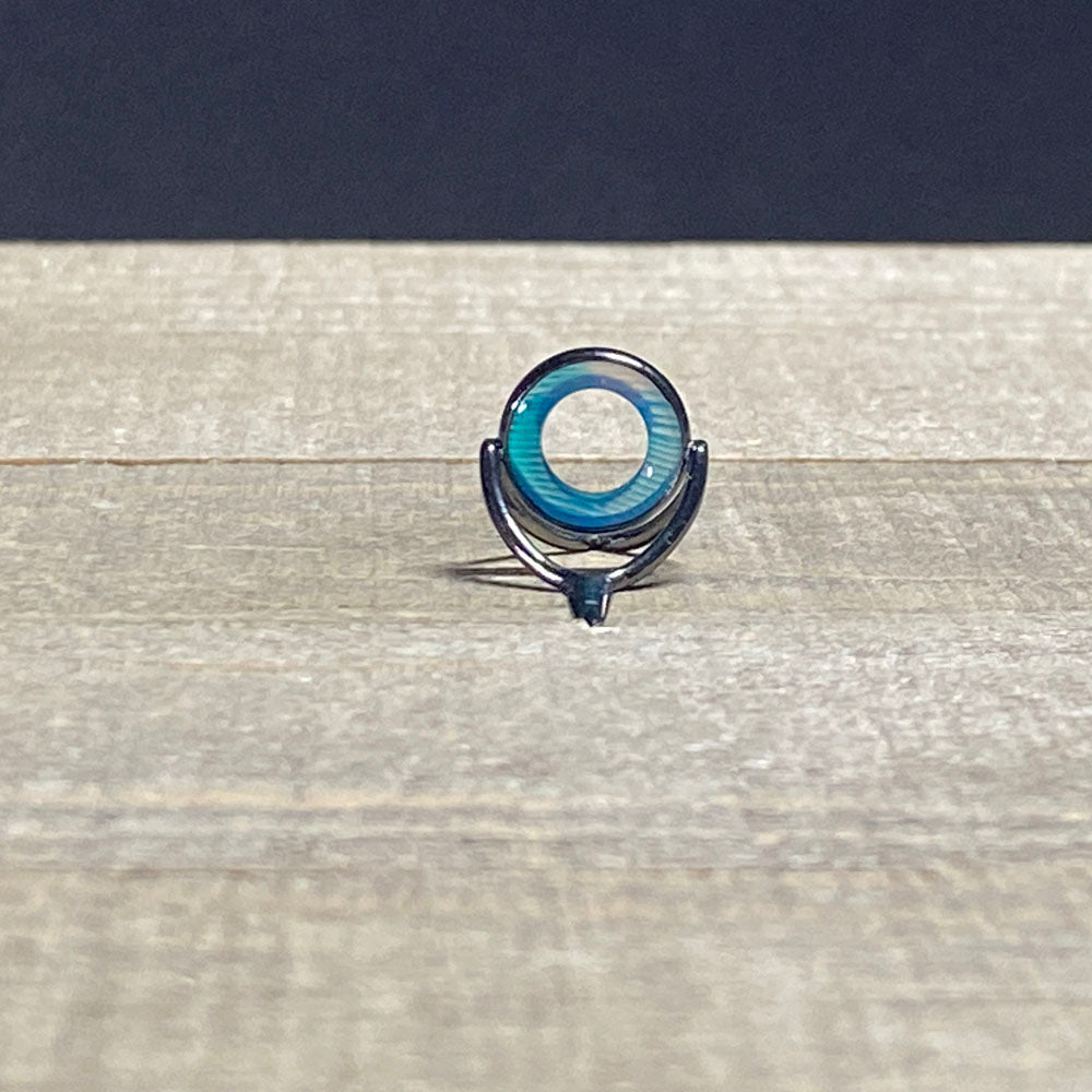 Agate Stripping Guides 10mm Black Nickel - Fish On! Custom Rods