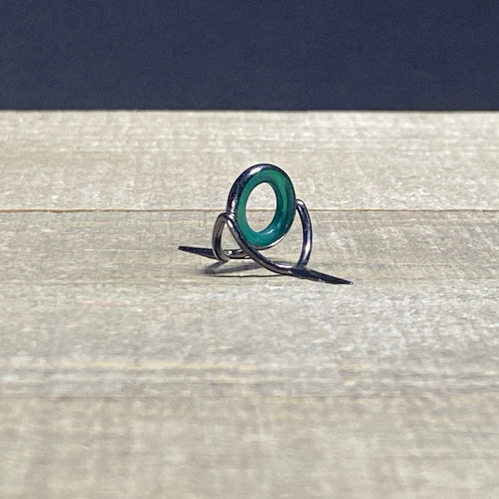 Agate Stripping Guides 10mm Black Nickel - Fish On! Custom Rods