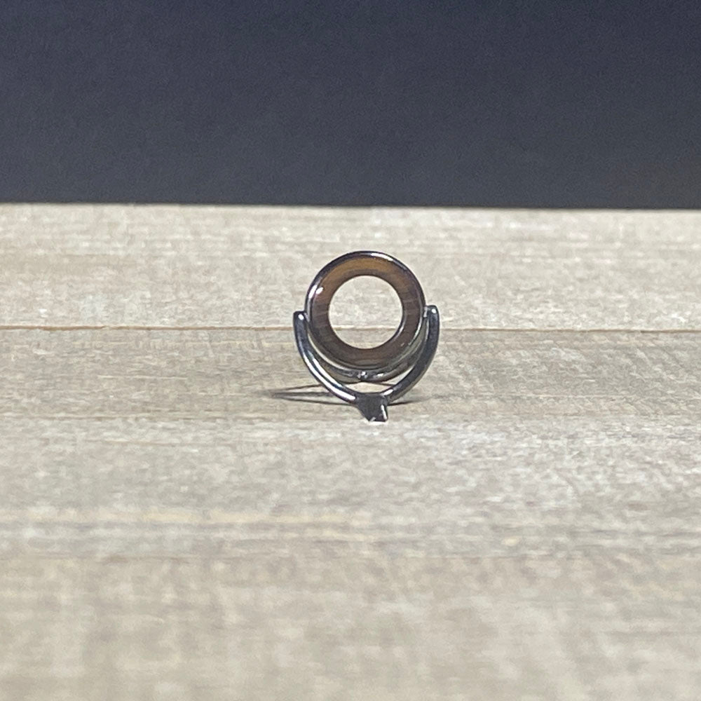 Agate Stripping Guides 10mm Black Nickel - Fish On! Custom Rods