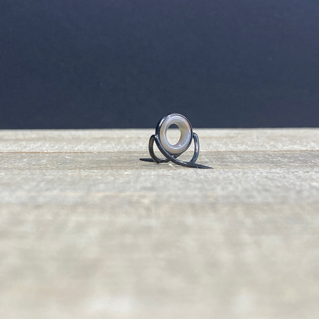 Agate Stripping Guides 10mm Black Nickel - Fish On! Custom Rods