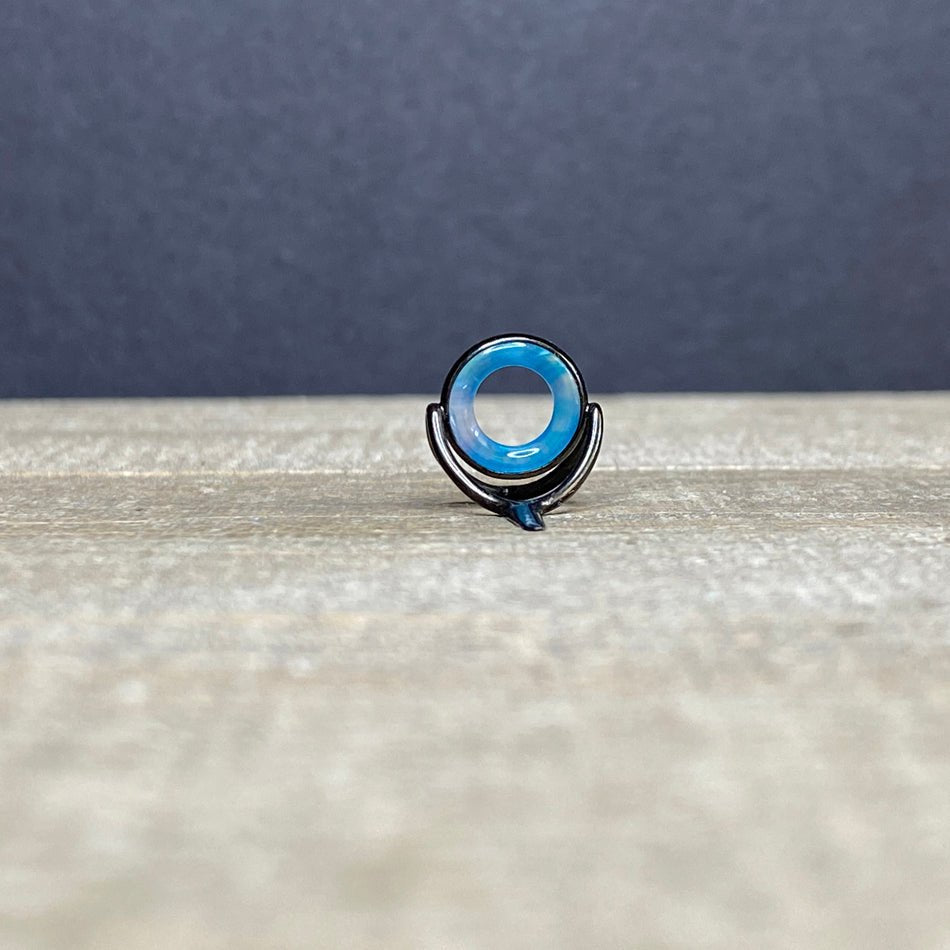 Agate Stripping Guides 10mm Black Nickel - Fish On! Custom Rods